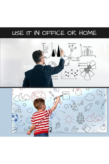 Whiteboard wall sticker (60*3 m)